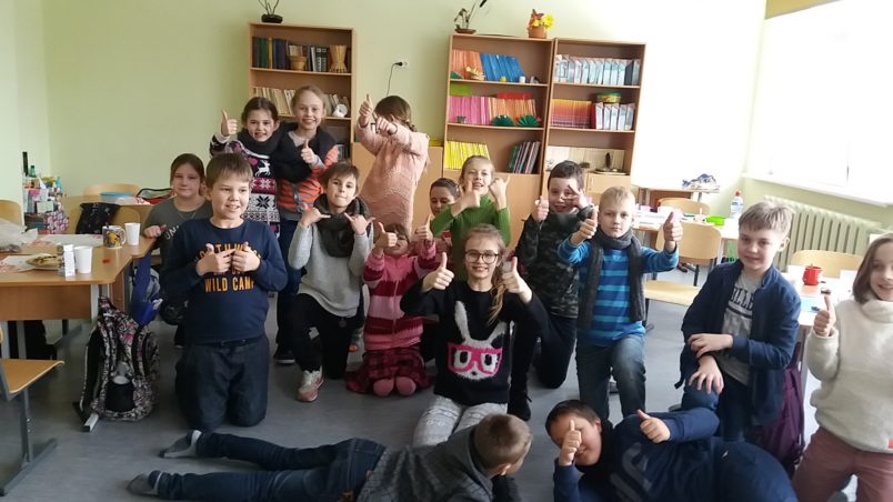 „Silto džemperu diena” Valmieras 2. vidusskolā