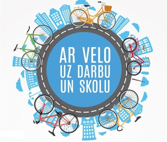 Eiropas Mobilitātes nedēļas ietvaros no 21.09.-25.09. zibakcija „Velosipēds vieno”.